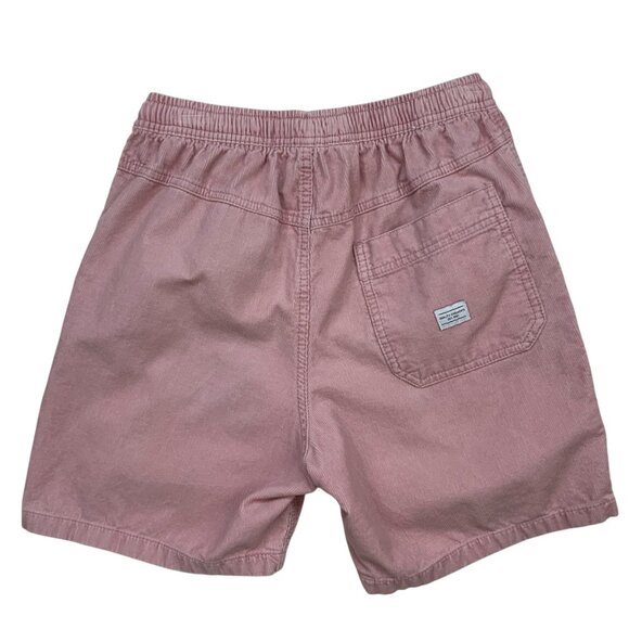 Cotton On Mens Easy Short Corduroy XS Pink Pull On Drawstring Pockets Beach - Picture 10 of 11